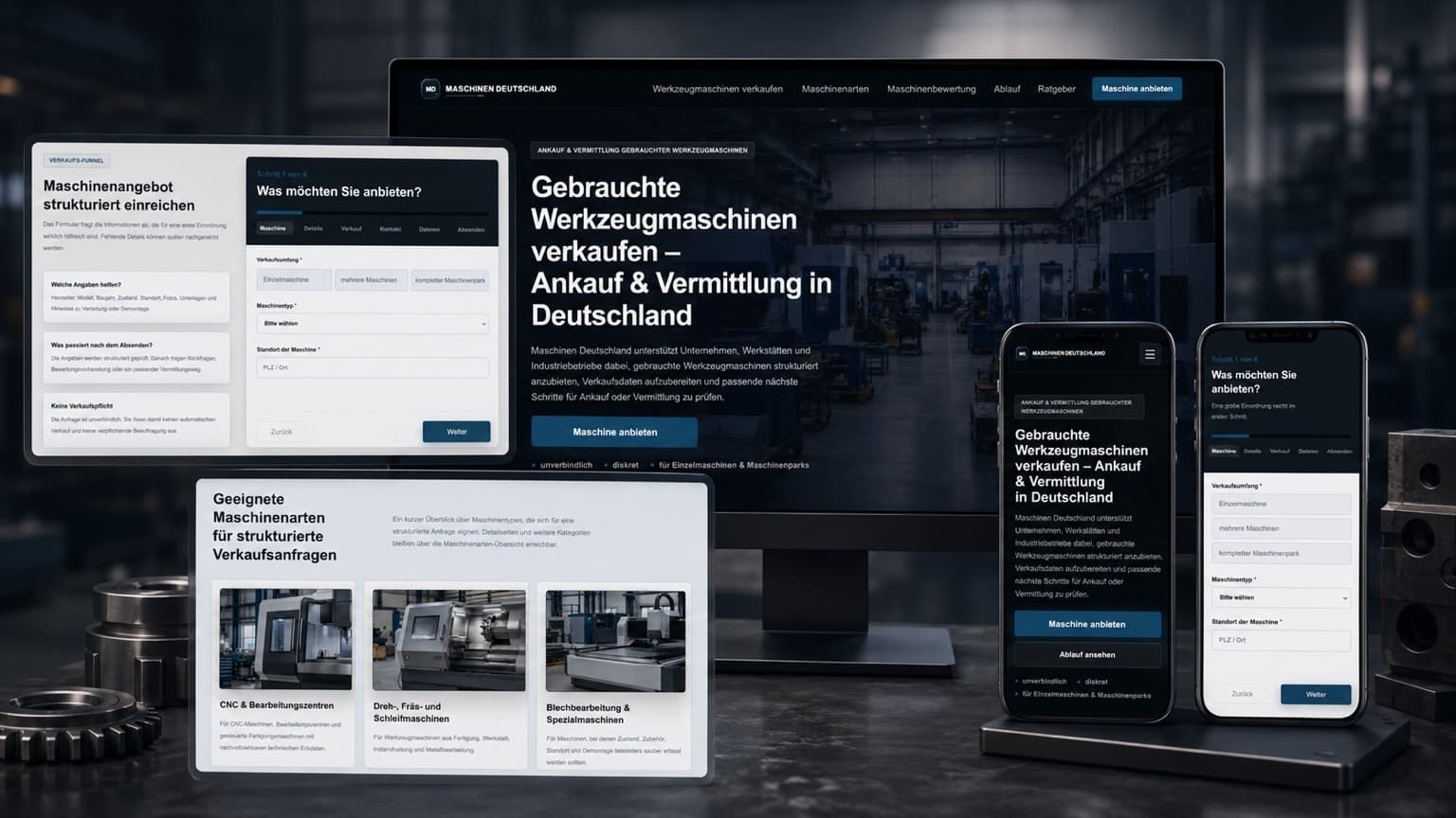 SEO-Struktur, Website-System und Anfrageführung für Mülheimer Unternehmen