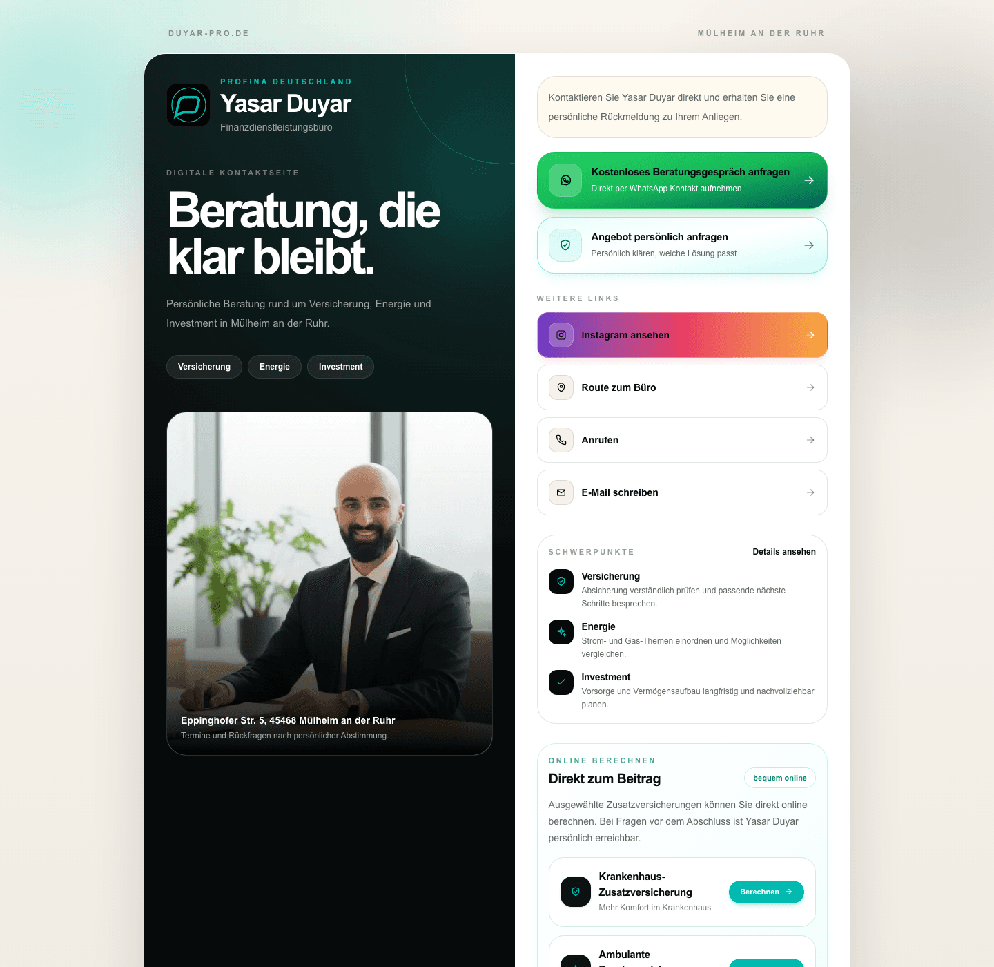 Langer Desktop-Entwurfsstand des laufenden Projekts Duyar Pro