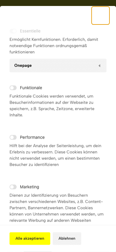 Mobile Ansicht der Website von Langlitz Transportervermietung