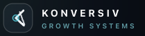 Konversiv Growth Systems Referenzlogo
